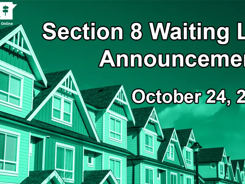 Section 8 Waiting List Announcements Oct. 3, 2022 AHO News