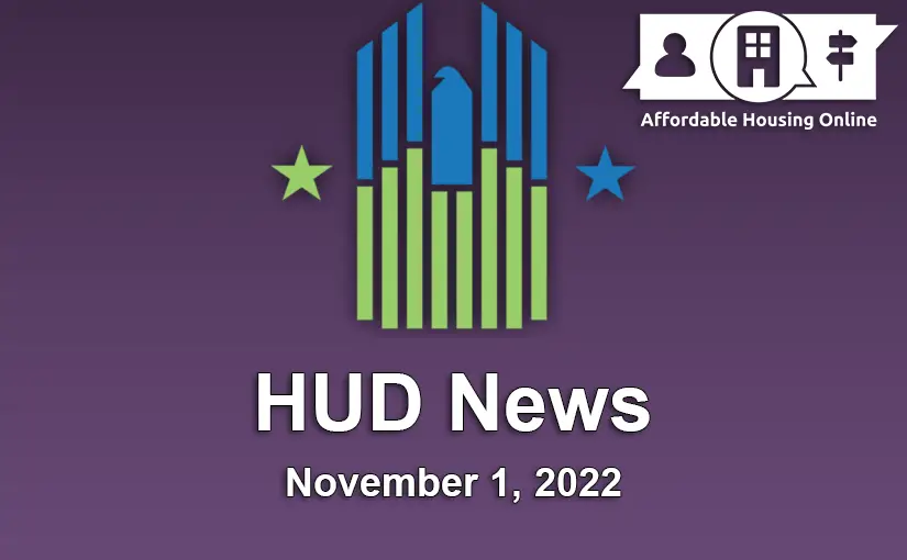 HUD News Banner Image - Affordable Housing Online